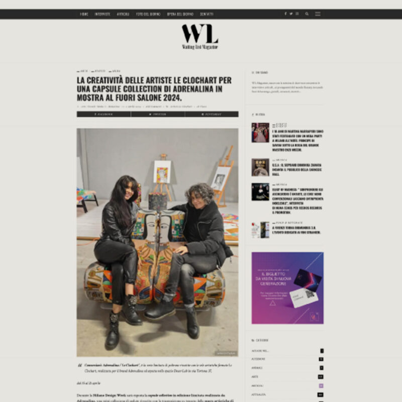 Waiting List Magazine 04/24 - Adrenalina
