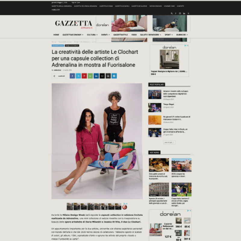 Gazzettadimilano.it 04/24 - Adrenalina