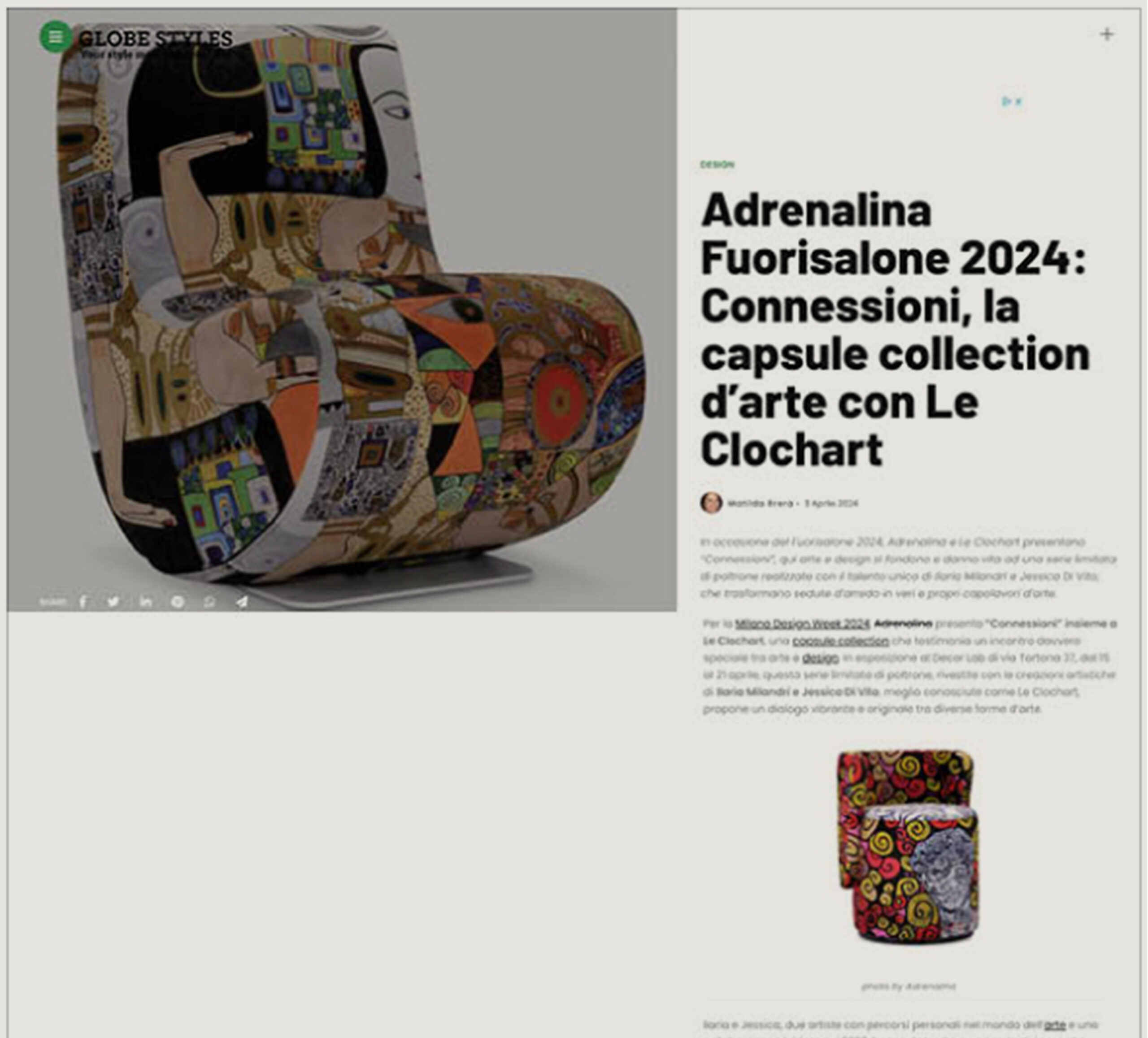 Globe styles 04/24 - Adrenalina Globe styles 04/24 - Adrenalina