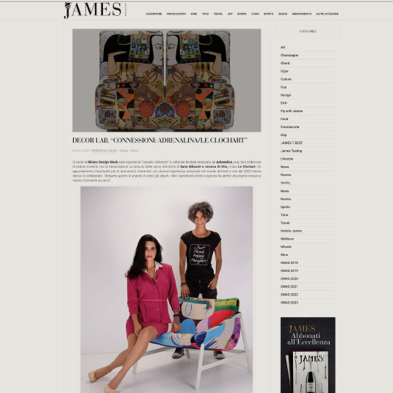 James magazine 04/24 - Adrenalina