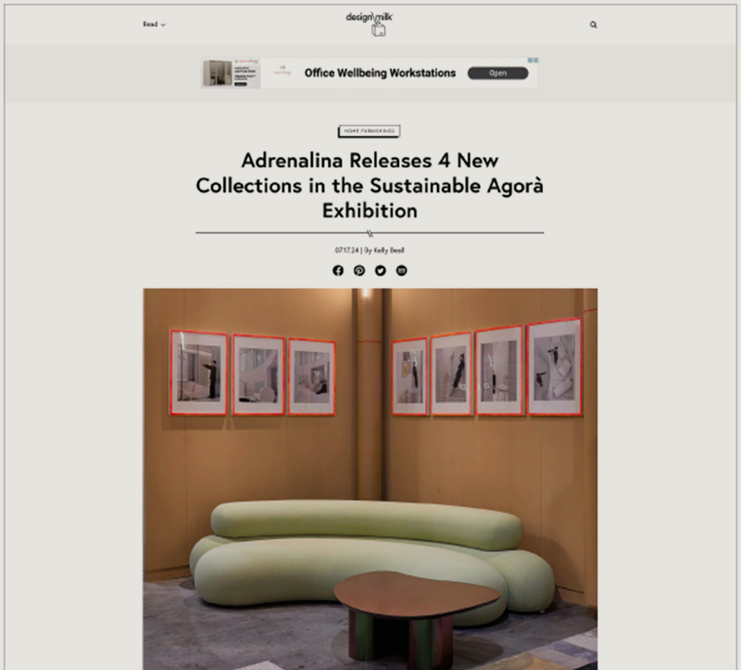 Design milk 07/24 - Adrenalina