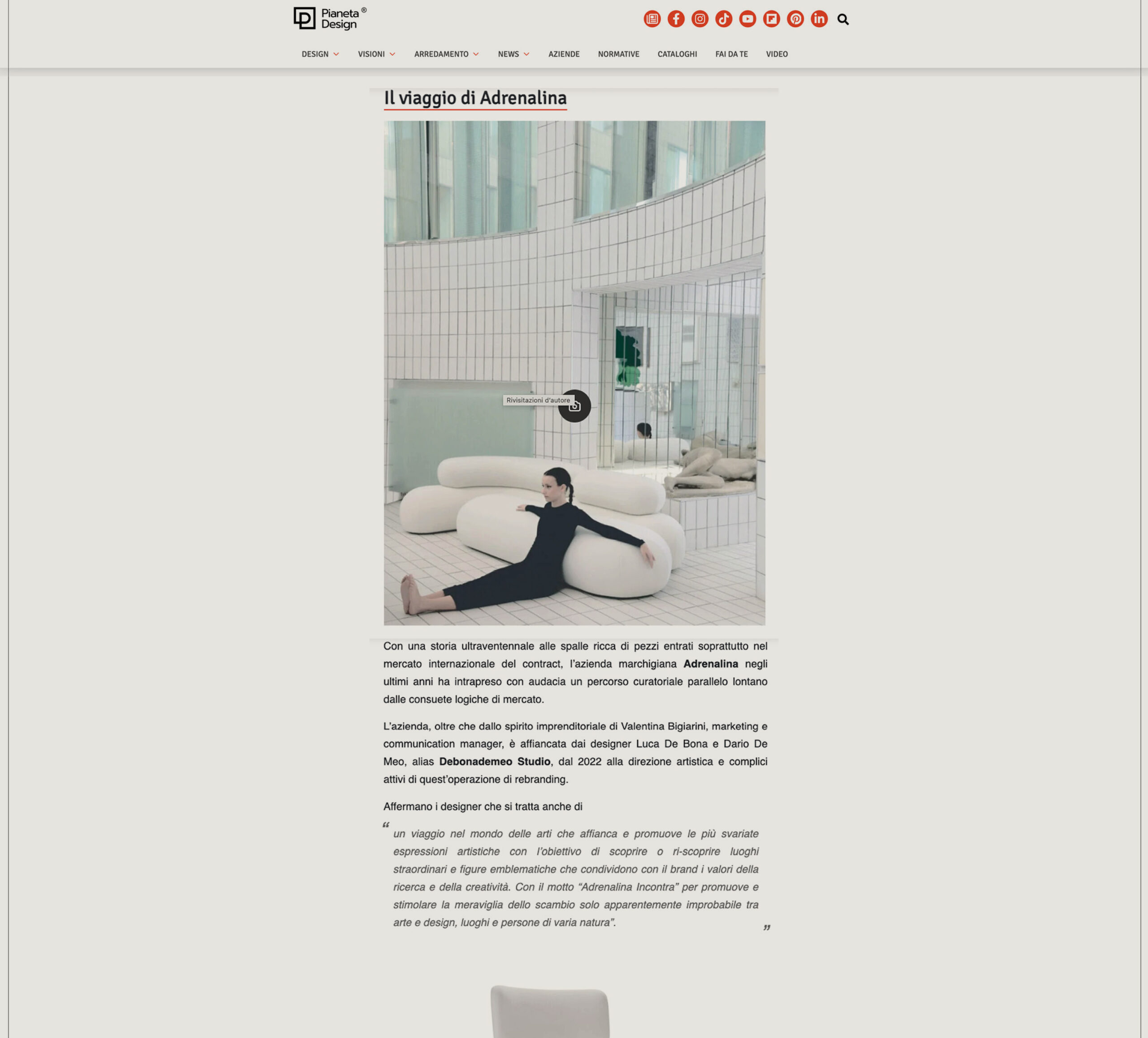 Pianeta Design 02/25 - Adrenalina