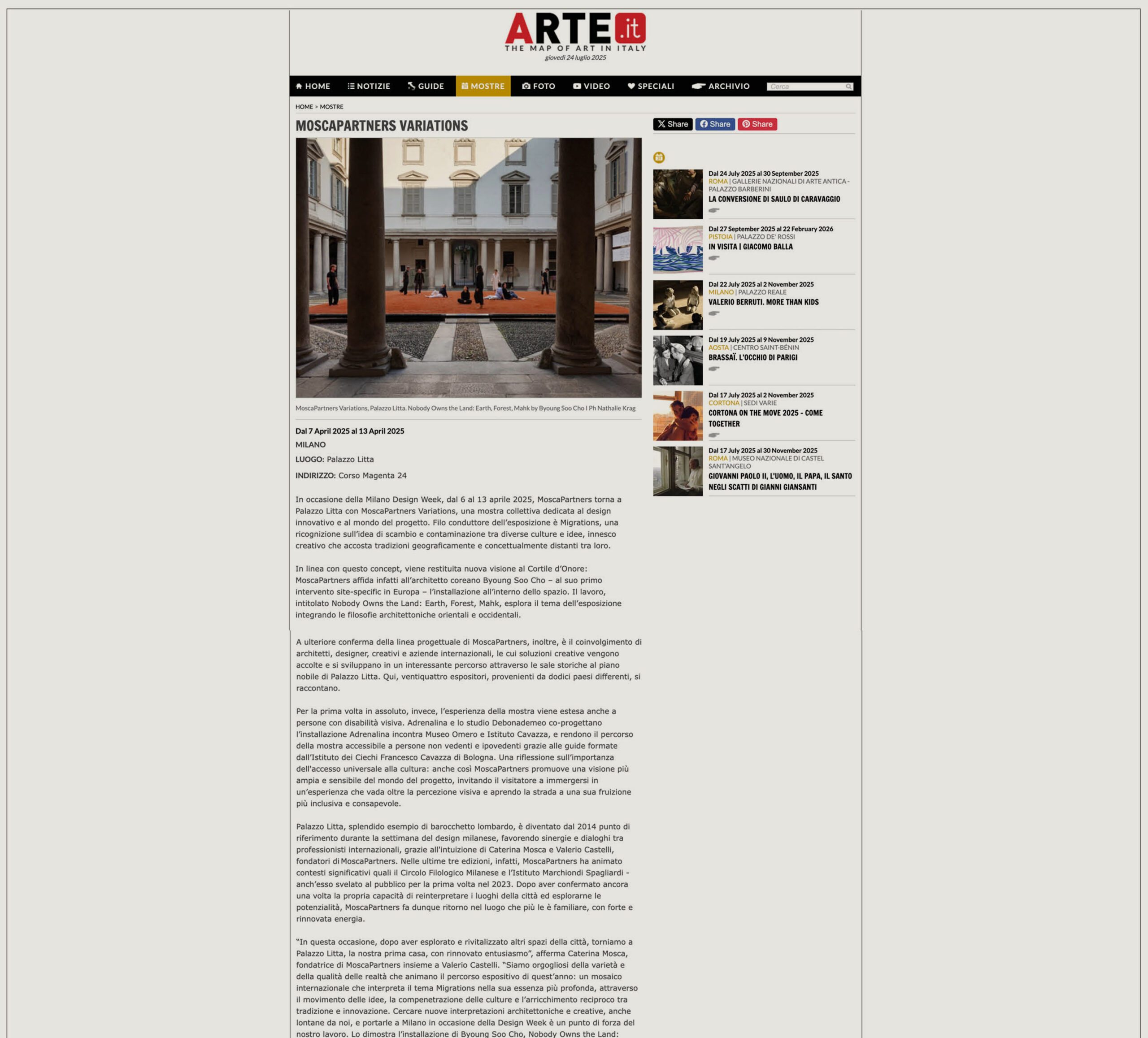 Arte.it 04/25 - Adrenalina