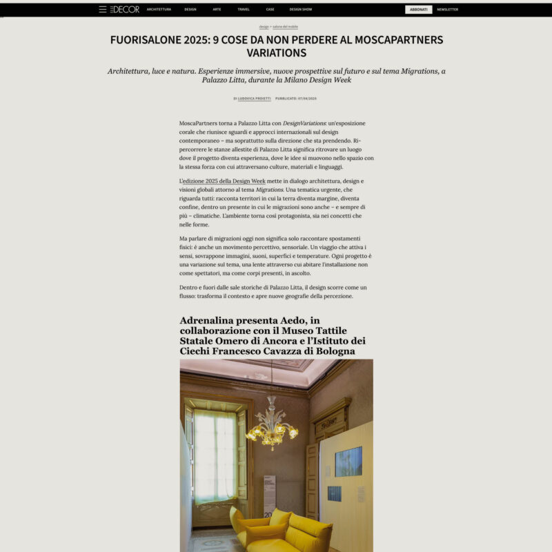 Elle Decor 04/25 - Adrenalina