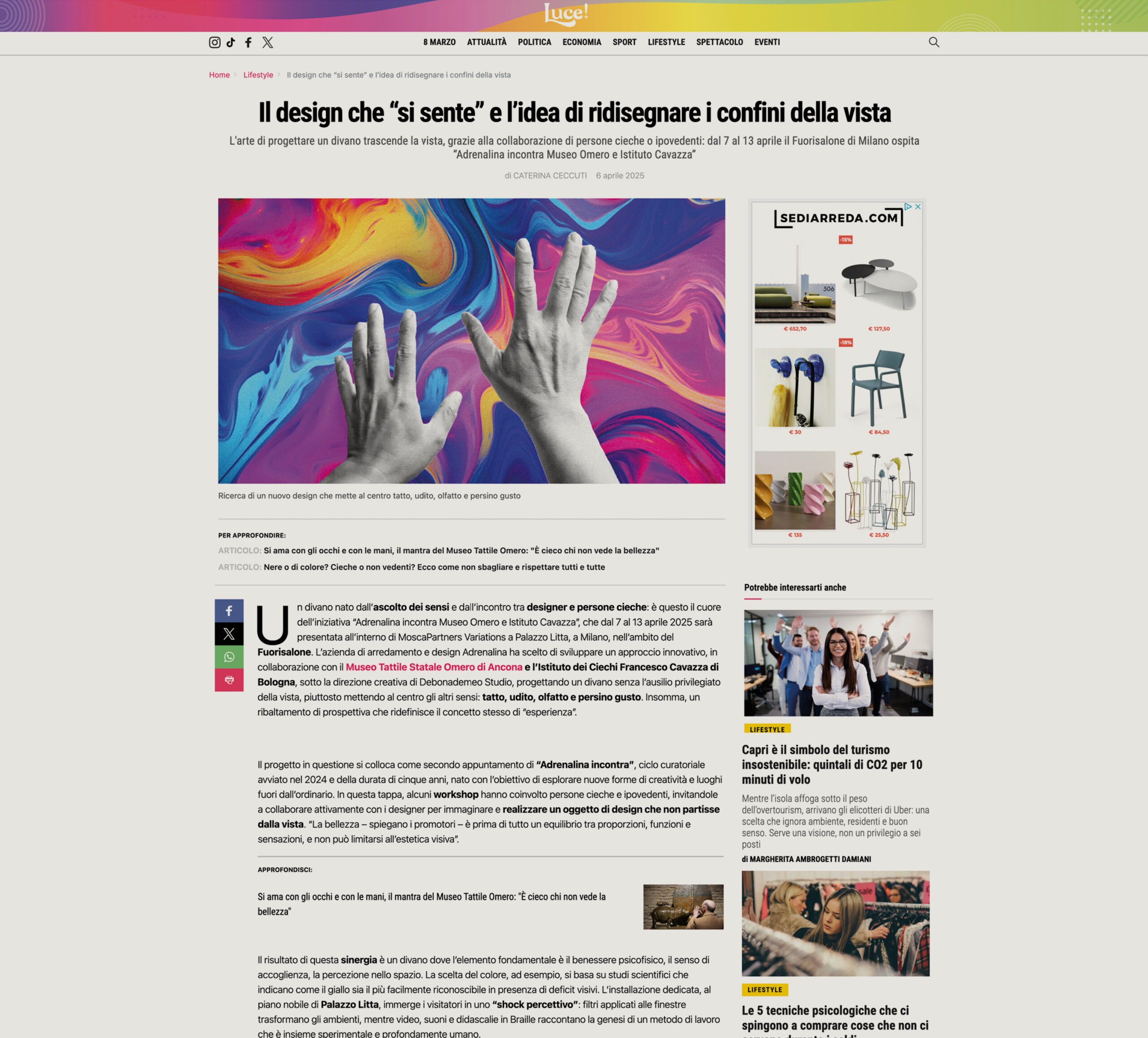 Luce! 04/25 - Adrenalina