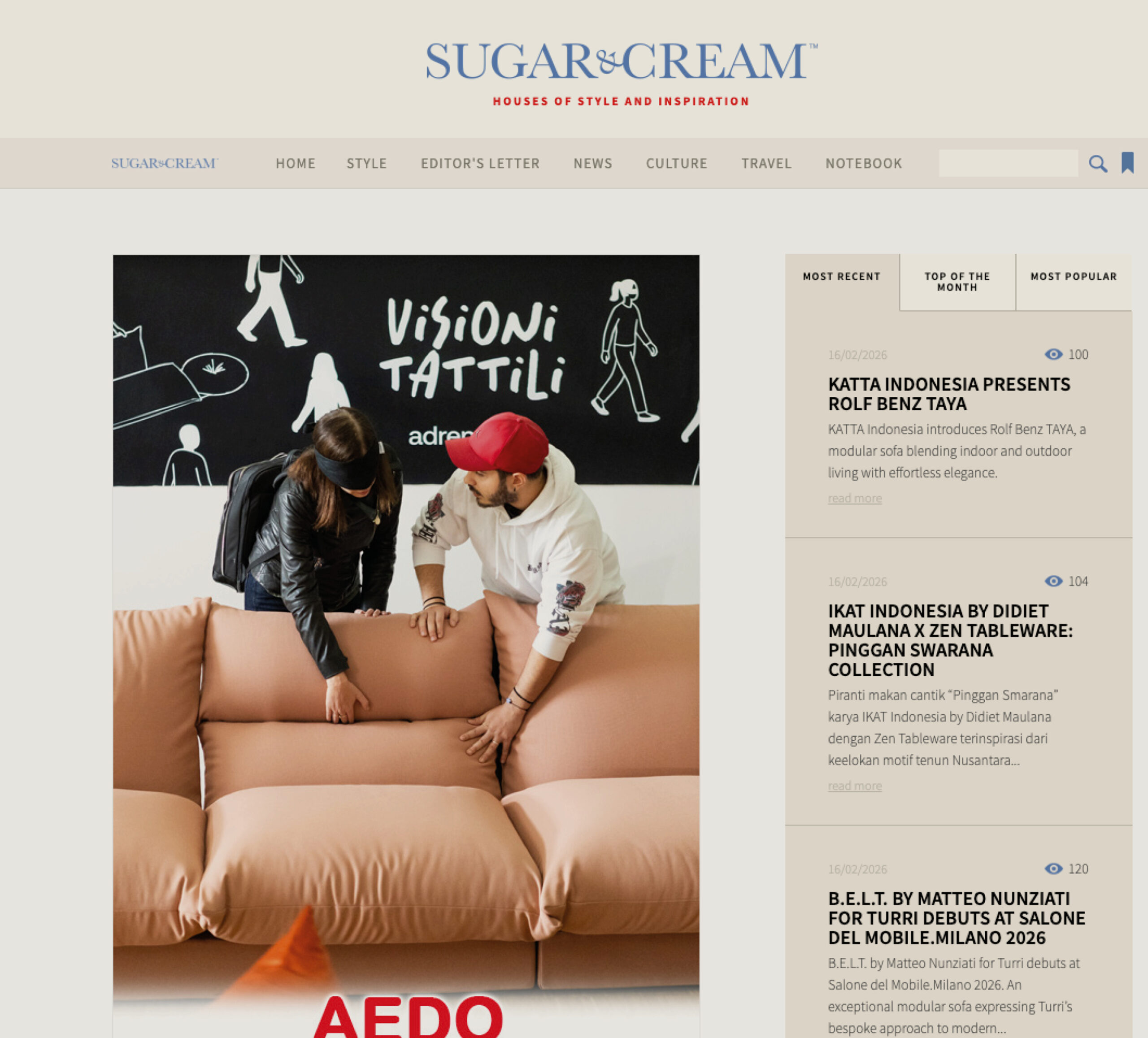 Sugar and cream 11/25 - Adrenalina