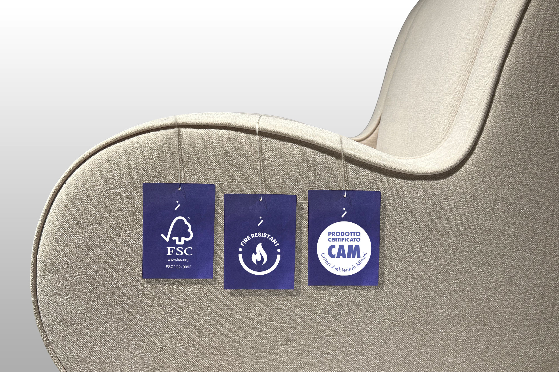 Le certificazioni degli arredi Adrenalina