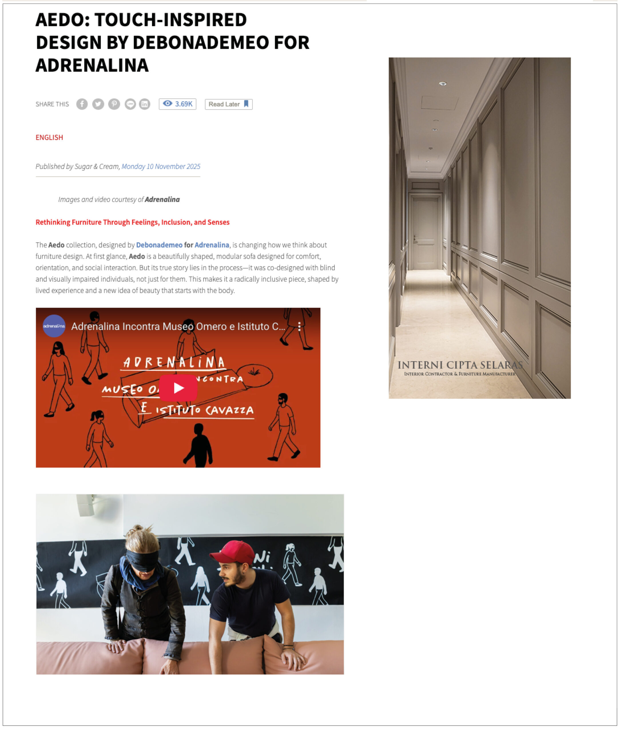 Sugar and cream 11/25 - Adrenalina
